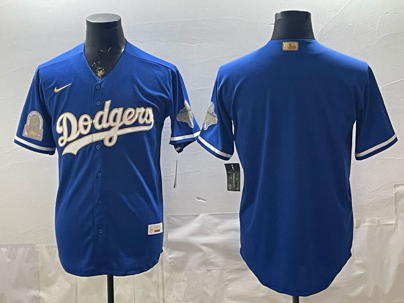 Men Los Angeles Dodgers blank blue Game 2026 Nike MLB Jersey 04080014